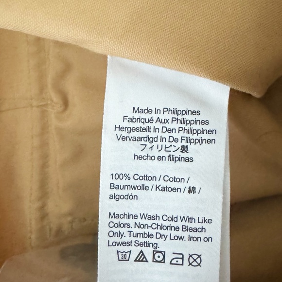 J Crew Argonne Wide Leg Pant in Trench Canvas - Tan | 4 NWT - Picture 9 of 14